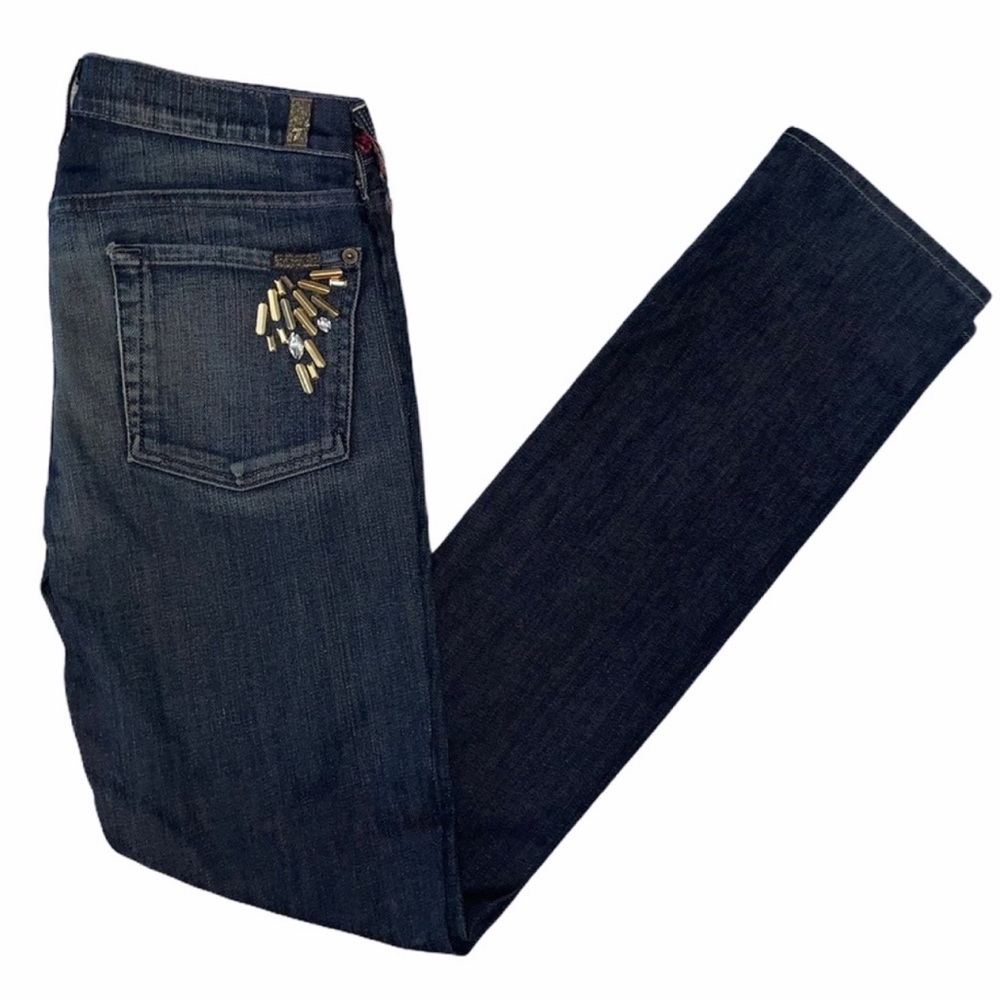 NWOT 7 For All Mankind Straight Leg Jeans size 28